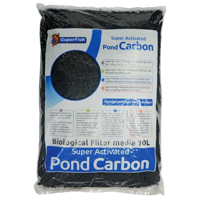 Média filtrant charbon actif sac de 10 litres