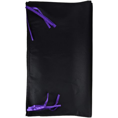 Media Laterale Tela Pieghevole Tenda 300 Centimetri Nero - Cablematic