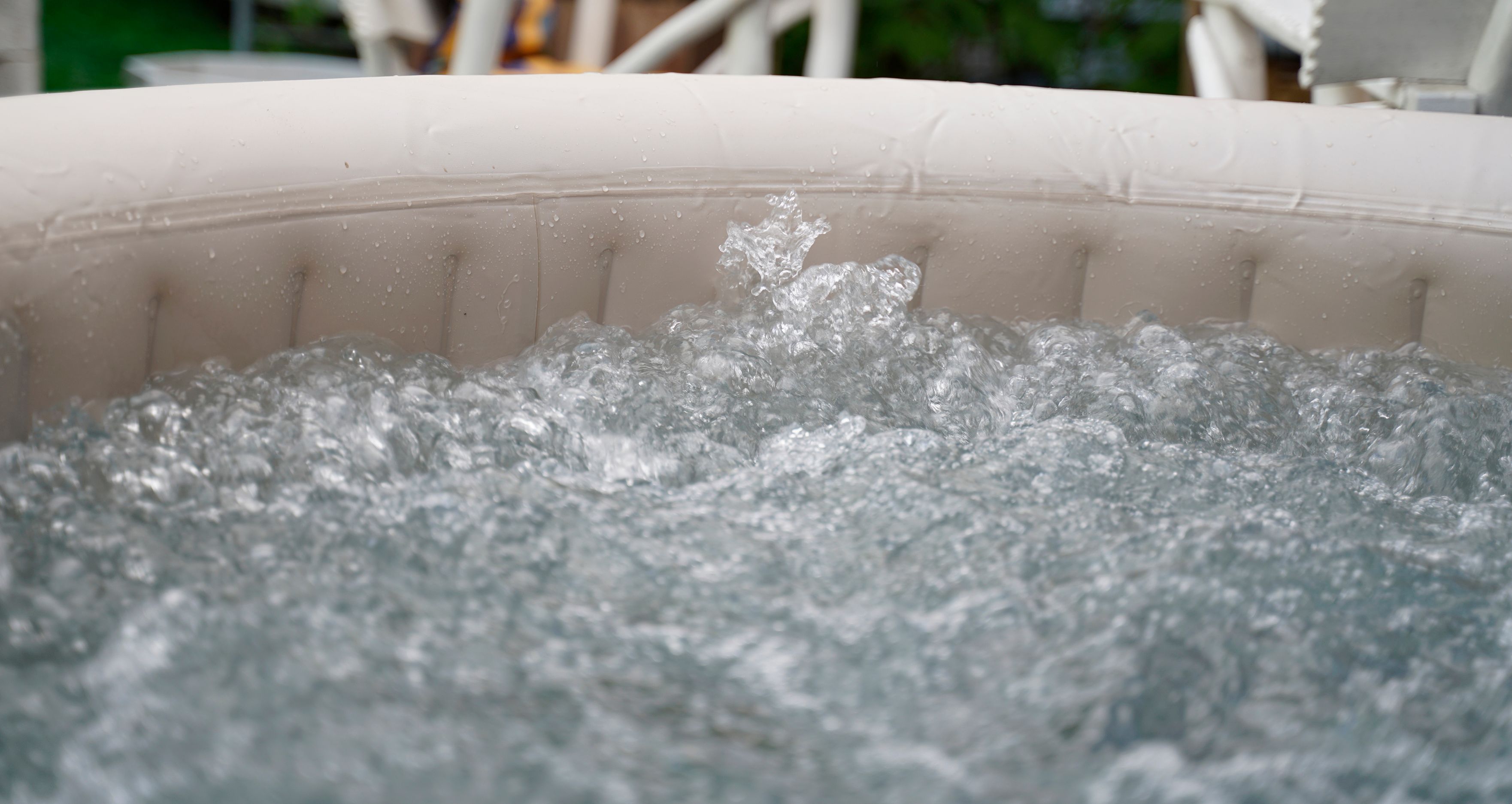 How to install an inflatable hot tub