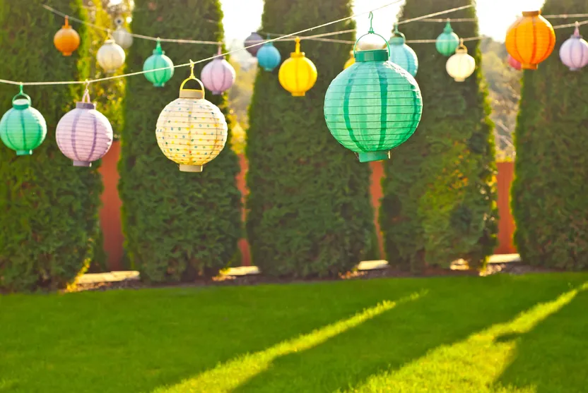 Boule papier japonaise : une déco Feng Shui pas chère