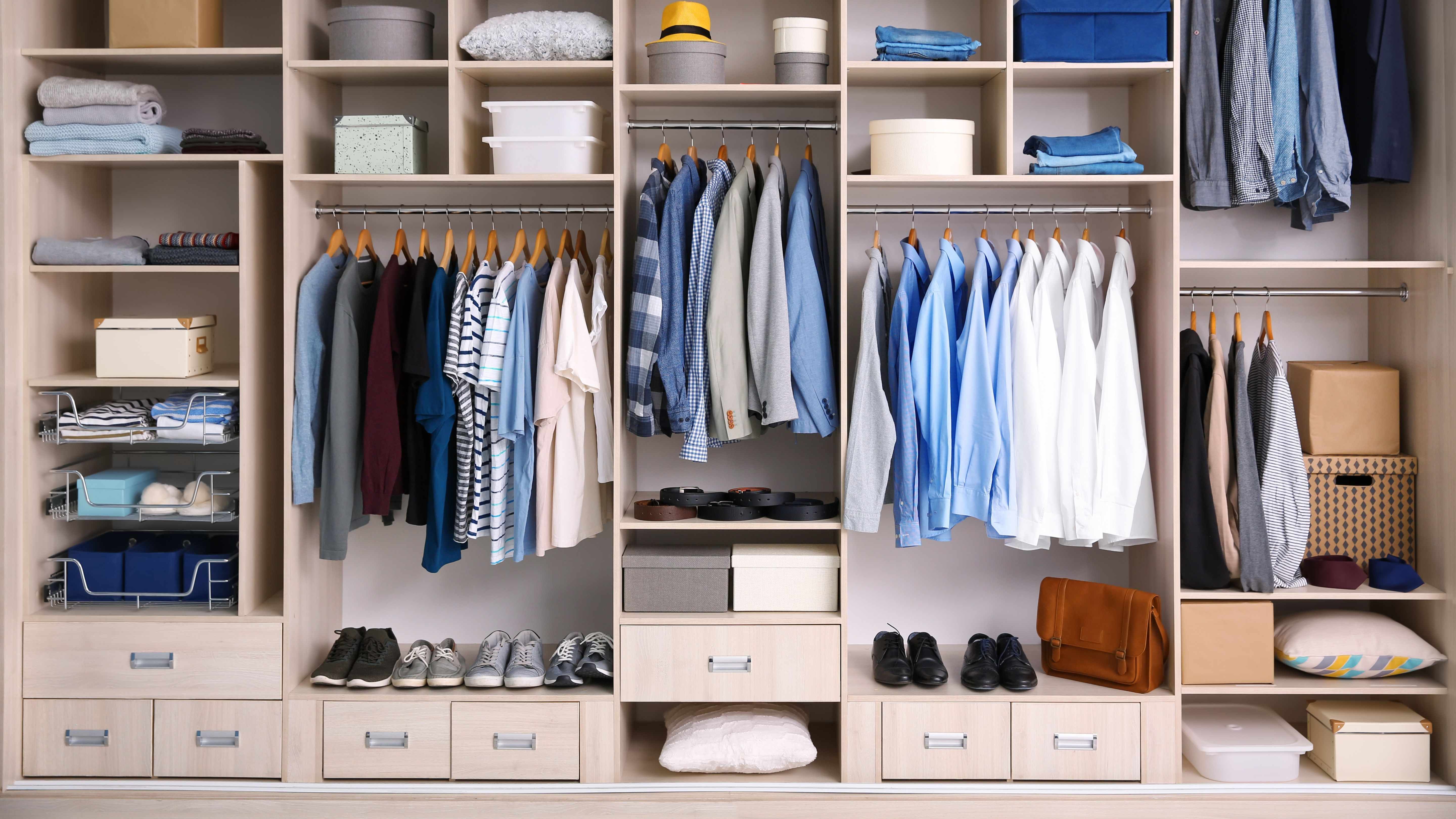 How to create a walk-in wardrobe on a budget