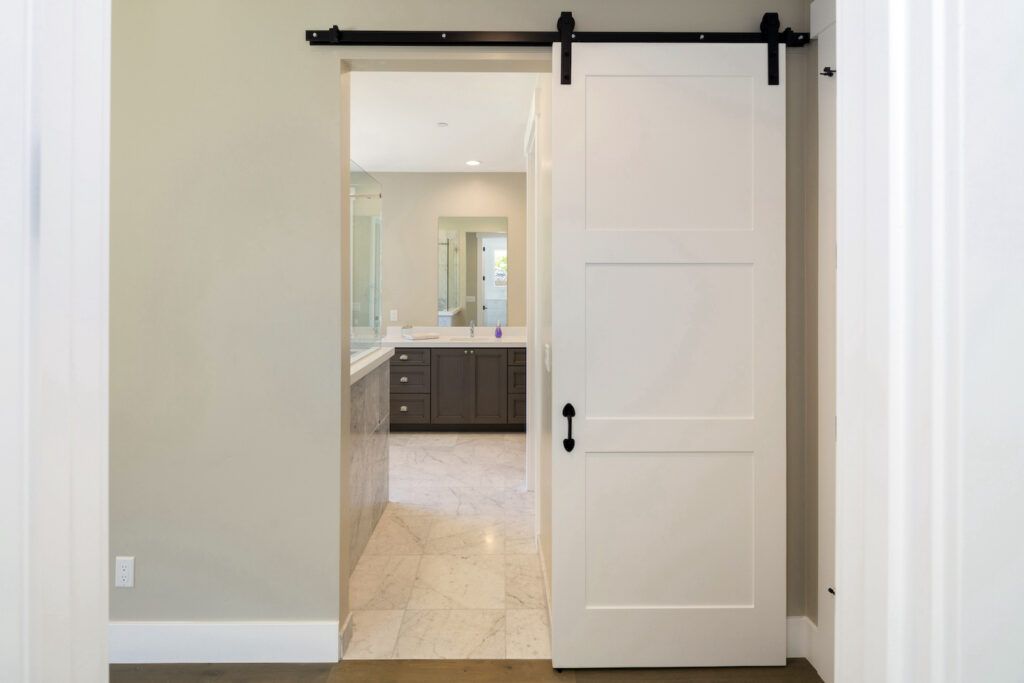 DIY sliding door project