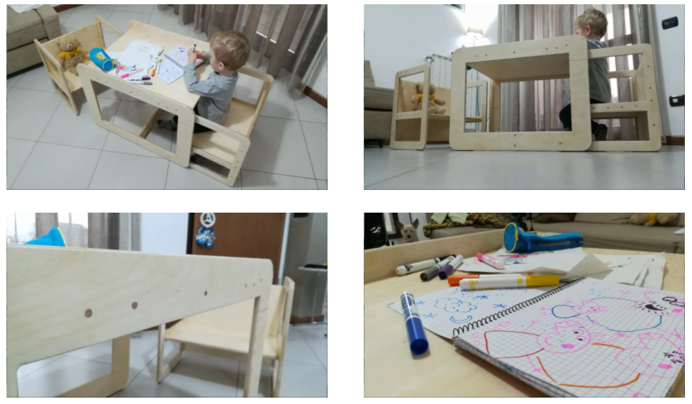 Come realizzare tavolo e sedie per bambini con il fai da te