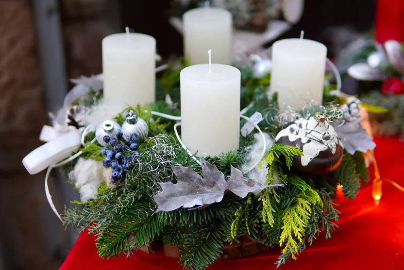 ¿Cómo elegir una corona de Navidad o de Adviento?