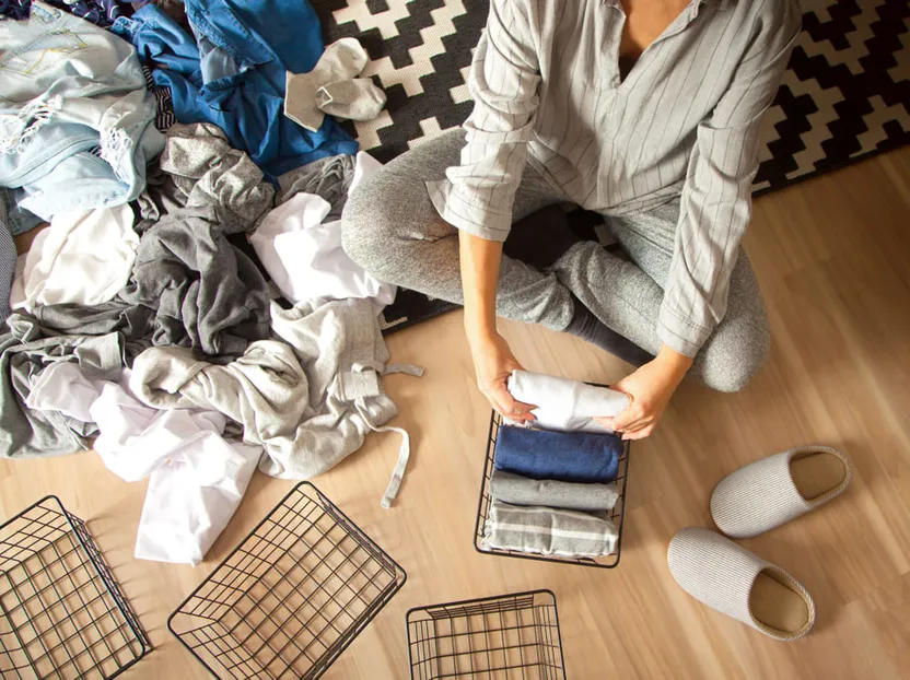¿Cómo ordenar armarios con el método Marie Kondo?