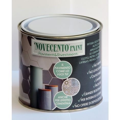 Zoom sulla pittura per pavimenti