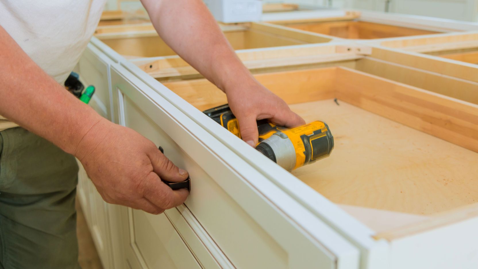 How to install a kitchen island