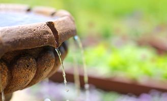 Fonderia Bongiovanni Fontana A Muro Da Giardino - Kit Liberty In Alluminio, Con Rubinetto Ottone Brunito - Foto 2