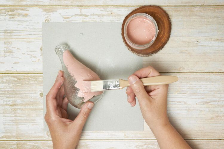 Upcycling für Vasen und Flaschen - Trash to Terracotta