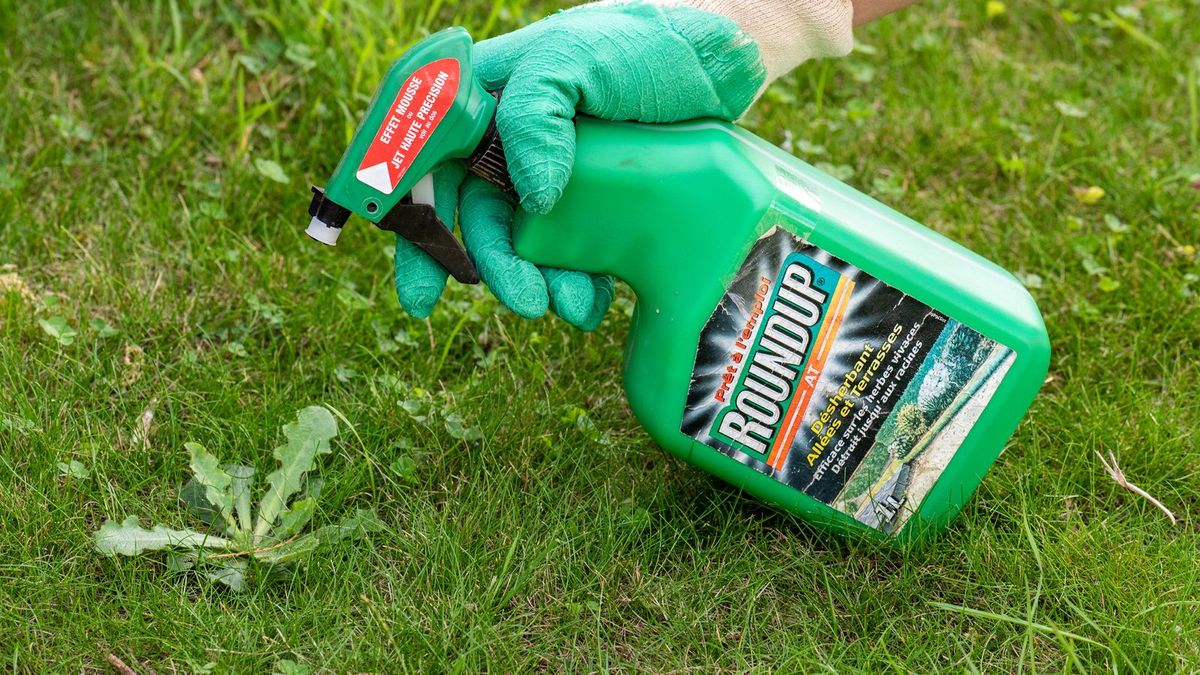 Roundup das auf Basis von Glyphosat