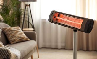 Pannello Riscaldante A Infrarossi UMBRELLA® Con Termostato TH12 – 700W, Riscaldamento Carbon Crystal Per Bagno, Camera, Ufficio