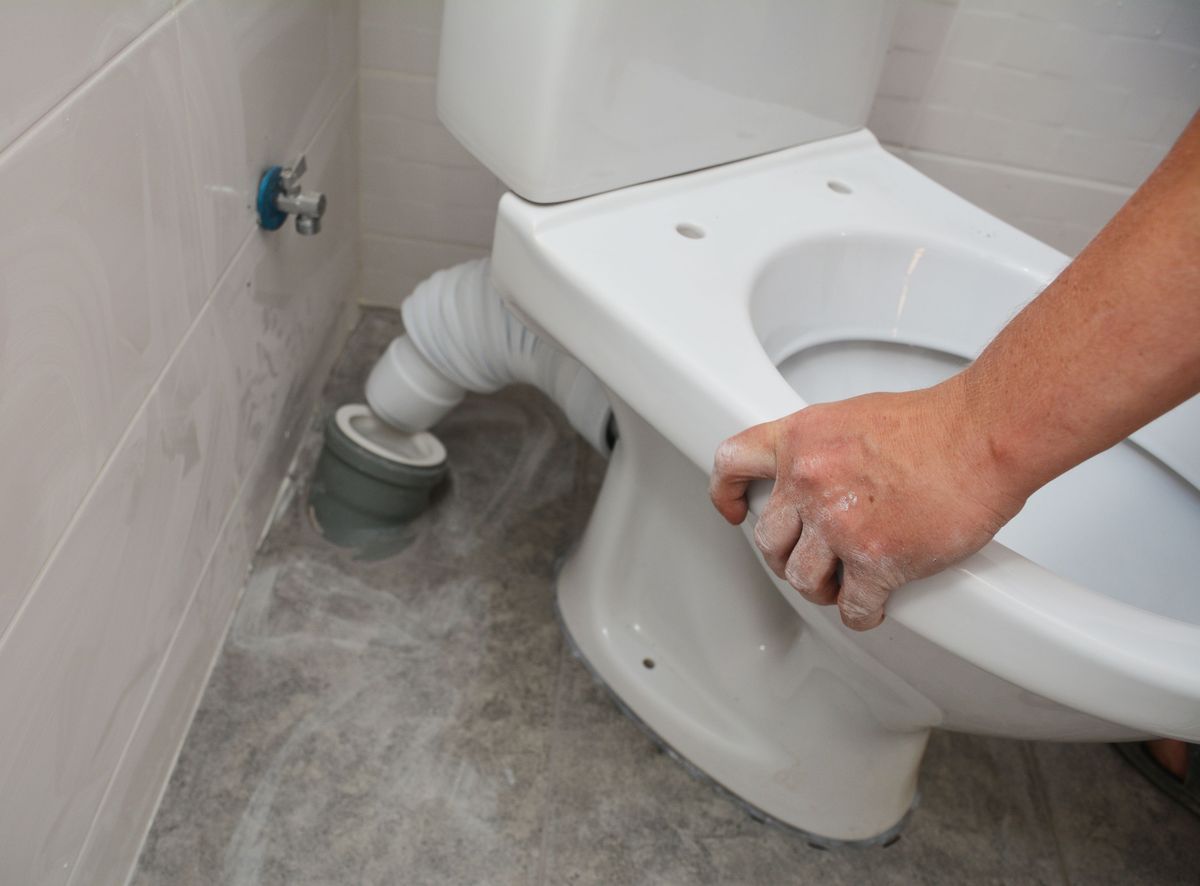 How to install a macerator toilet
