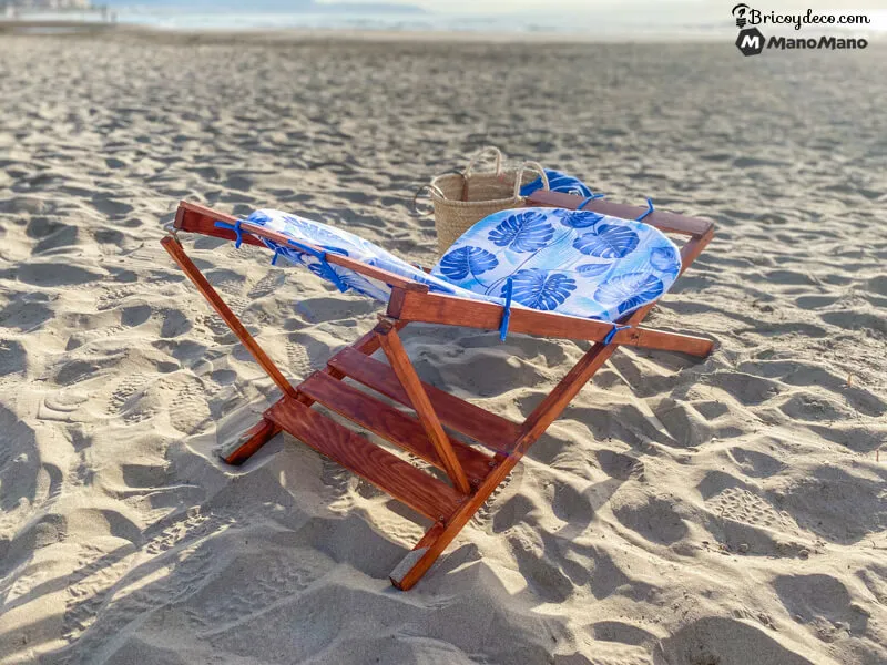 Silla de playa plegable