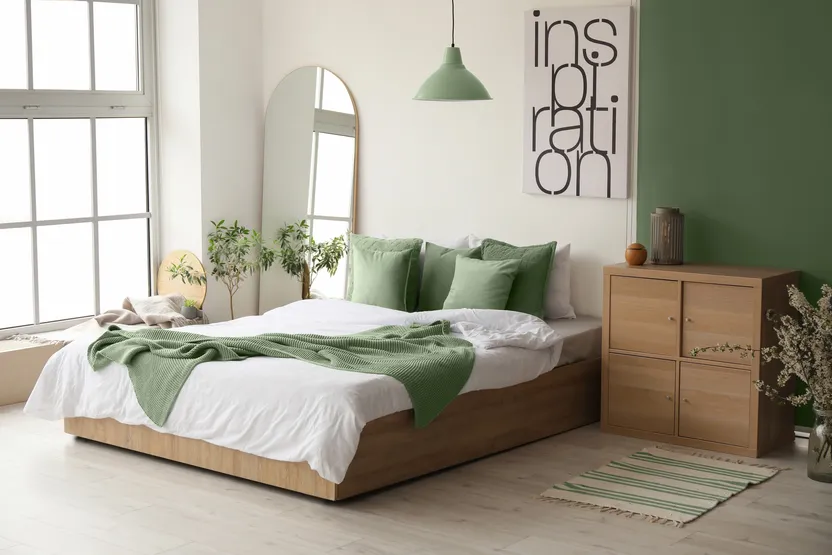 Deko-Tipps für ein Schlafzimmer im skandinavischen Stil