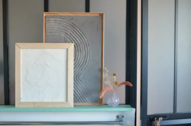 Comment créer un tableau texturé façon œuvre d’art abstraite