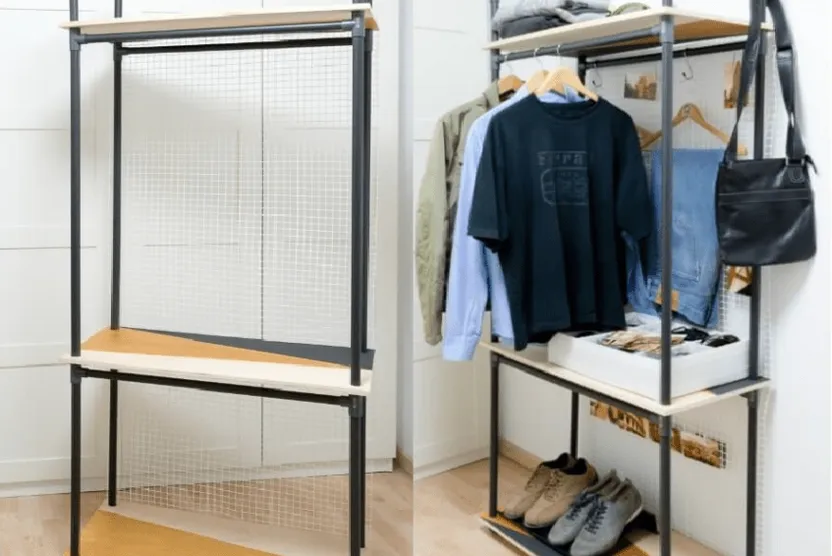 Ein DIY-Regal aus PVC-Rohren: So geht's