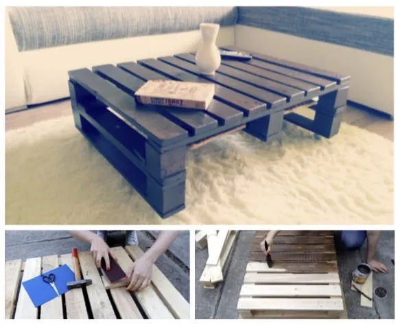 Come realizzare un tavolino con i pallet