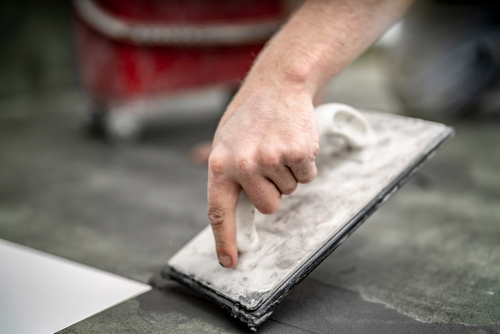 How to grout tiles