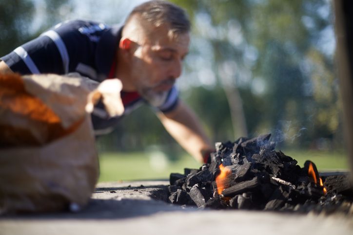 How to light a barbecue