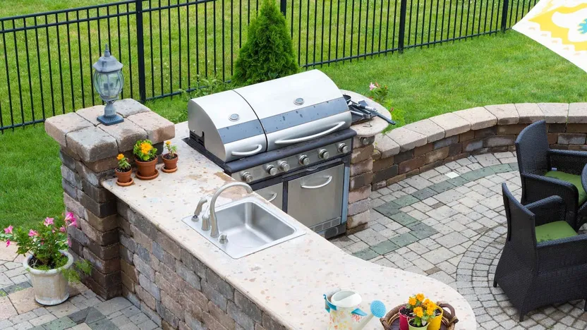 ¿Cómo hacer una cocina de exterior?