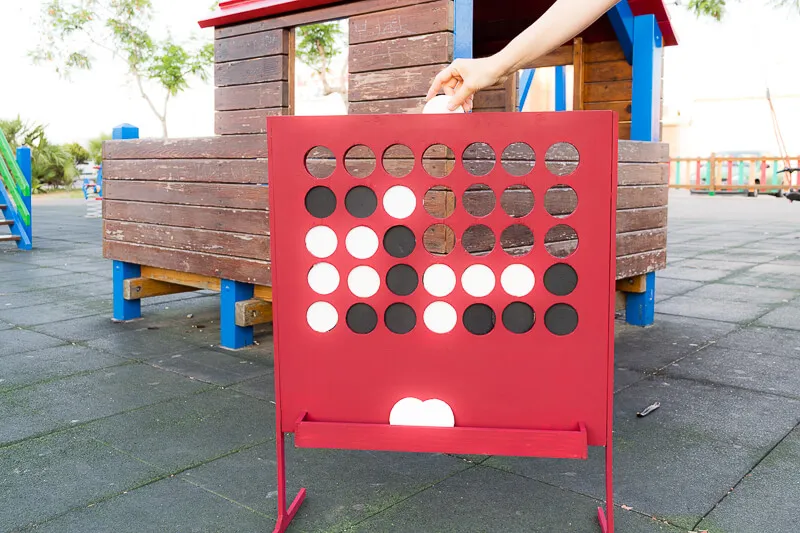 DIY Giant Connect 4 - Activities for Children