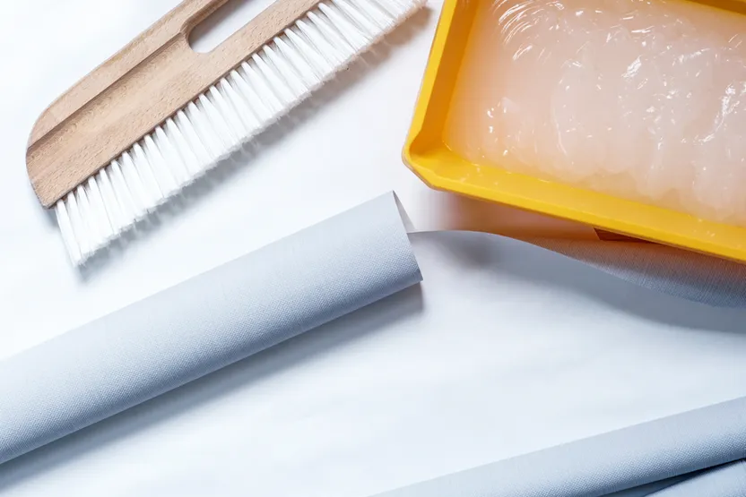 How to hang lining paper