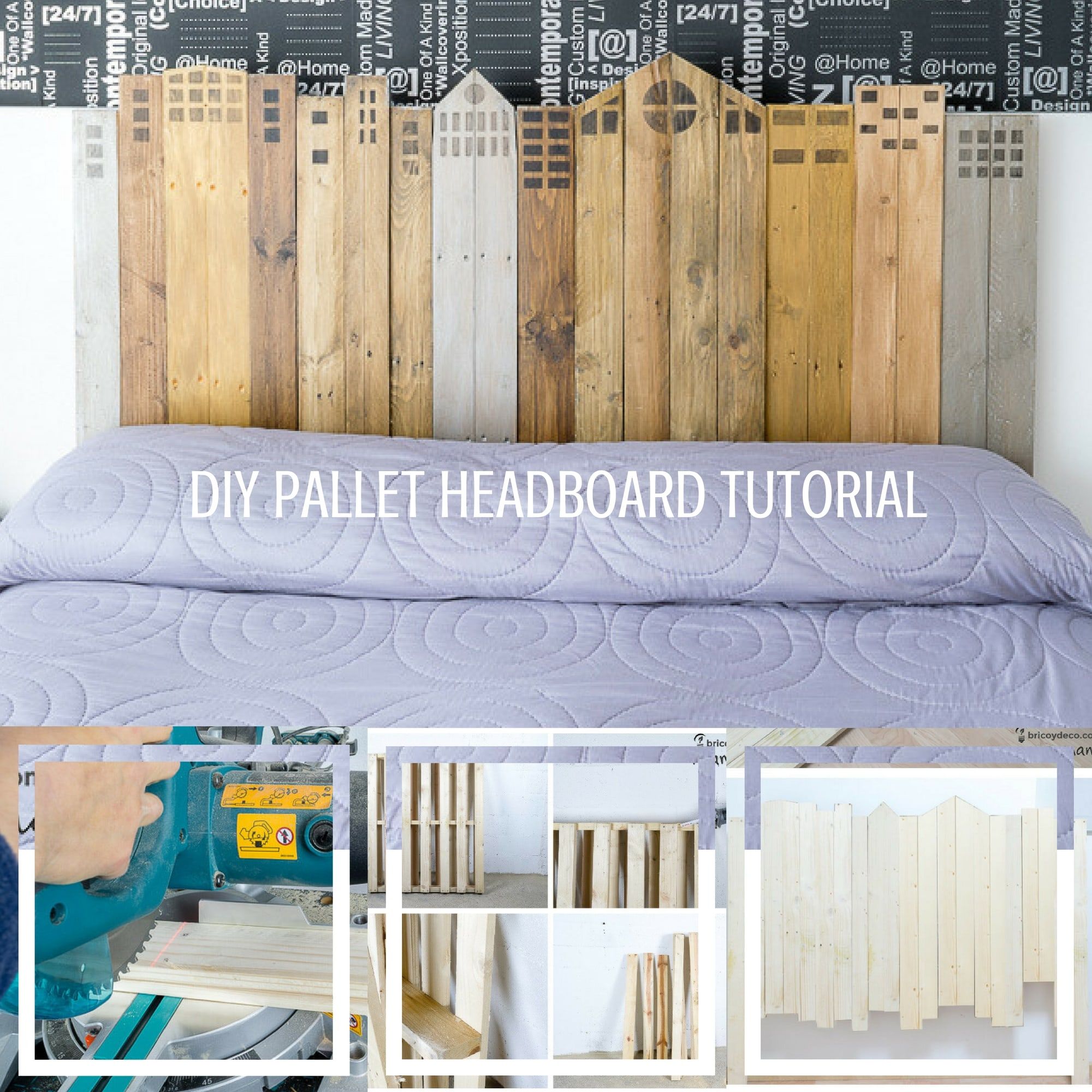 DIY Wood Headboard Tutorial