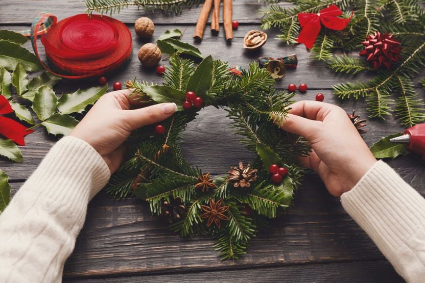 Couronne de Noël ou couronne de l’Avent : entre tradition et décoration