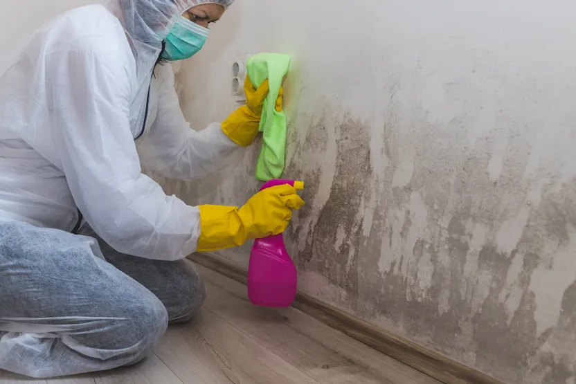 ¿Cómo eliminar moho y manchas de humedad en interiores?
