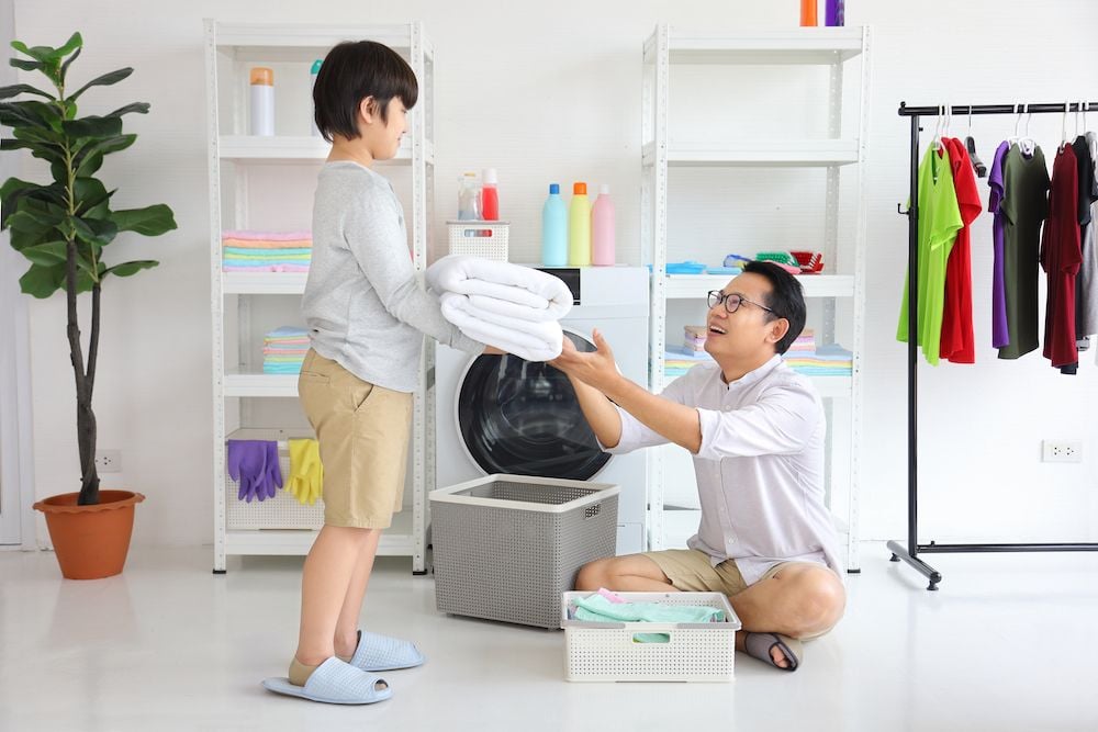 Come creare un angolo lavanderia in casa