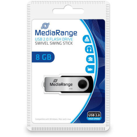 MediaRange Memoria USB 8 GB