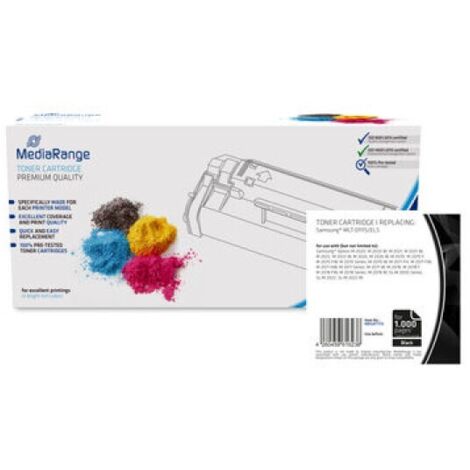 MediaRange Toner Samsung für MLT-D111S/ELS mit Chip schwarz (MRSAT111S)