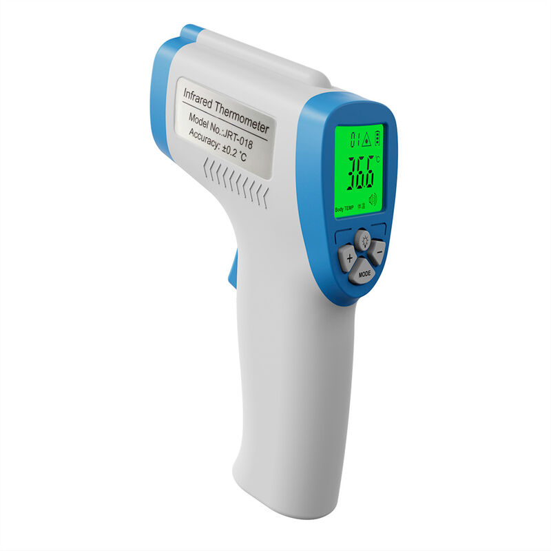 

Medicion de temperatura de frente de termometro infrarrojo IR sin contacto, ℃ / ℉