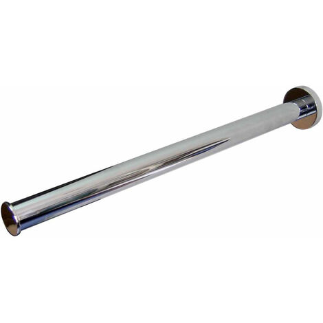 MEDICLINICS AC0961C Toallero Recto de Latón Cromo Brillo con Apoyo a Pared - ref: AC0961C