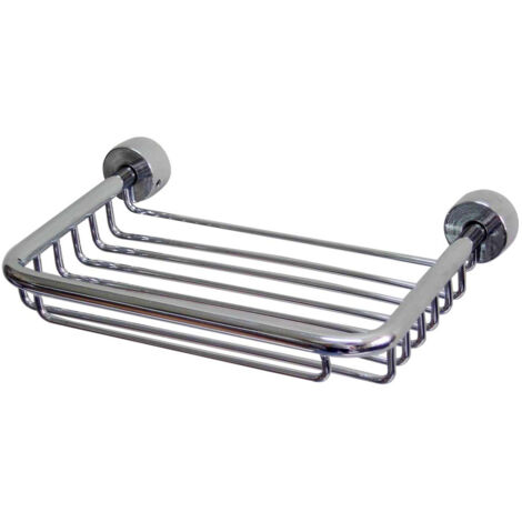 MEDICLINICS AC0962C Jabonera rectangular Cromo - ref: AC0962C