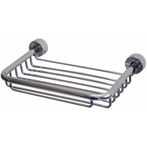 MEDICLINICS AC0962C Jabonera rectangular Cromo - ref: AC0962C