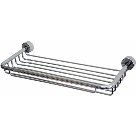 MEDICLINICS AC0963C Jabonera Rectangular Cromo - ref: AC0963C