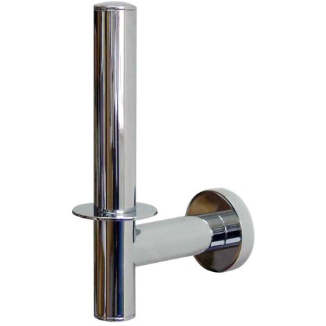 MEDICLINICS AC0970C Portarrollos de Pared de Latón Cromo Brillo - ref: AC0970C