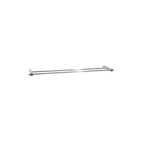 MEDICLINICS AI0030C Toallero doble Acero Brillo - ref: AI0030C