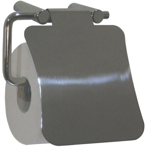 MEDICLINICS AI0080C Portarollos con tapa Acero Brillo - ref: AI0080C