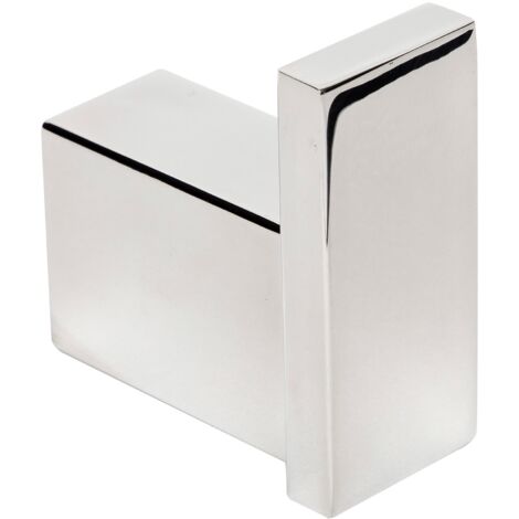 MEDICLINICS AI1418C Percha de Baño Acero Inox Brillo Individual - ref: AI1418C