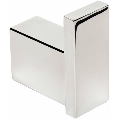 MEDICLINICS AI1418C Percha de Baño Acero Inox Brillo Individual - ref: AI1418C