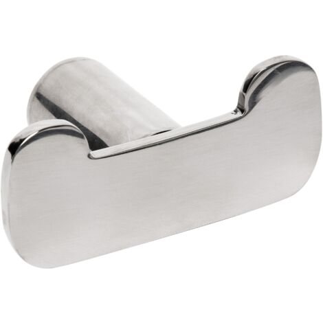 MEDICLINICS AI2318C AURA Percha Doble Acero Inox Brillo - ref: AI2318C