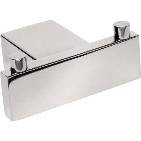 MEDICLINICS AI2418C Percha Doble Acero Inox Brillo - ref: AI2418C