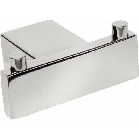 MEDICLINICS AI2418C Percha Doble Acero Inox Brillo - ref: AI2418C