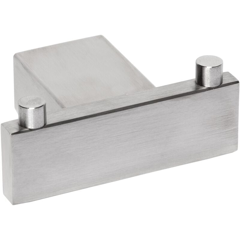 AI2418CS Percha Doble Acero Inox Satinado - ref: AI2418CS - Mediclinics