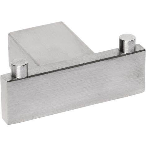 MEDICLINICS AI2418CS Percha Doble Acero Inox Satinado - ref: AI2418CS