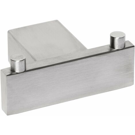 MEDICLINICS AI2418CS Percha Doble Acero Inox Satinado - ref: AI2418CS