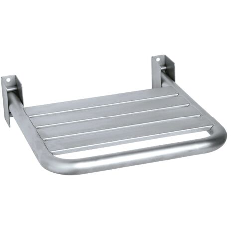 MEDICLINICS AM0201CS Asiento de Ducha abatible Inox Satinado - ref: AM0201CS