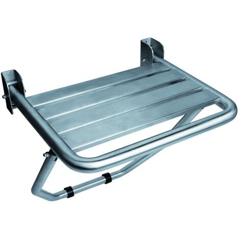 MEDICLINICS AM0251CS Asiento Abatible Pie Acero Mate - ref: AM0251CS